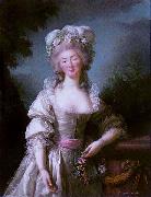 elisabeth vigee-lebrun Portrait of Madame du Barry oil painting reproduction